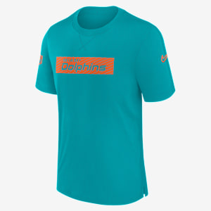 【グリーン】【5/】NFL DOLPHINS T シャツ Miami Dolphins Sideline Player Men's Nike Dri-FIT NFL T-Shirt